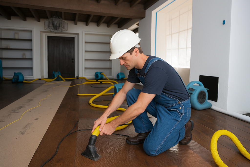 water damage recovery